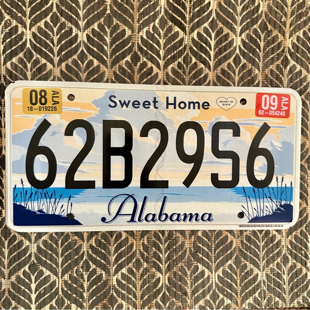 Sweet Home Alabama License Plate